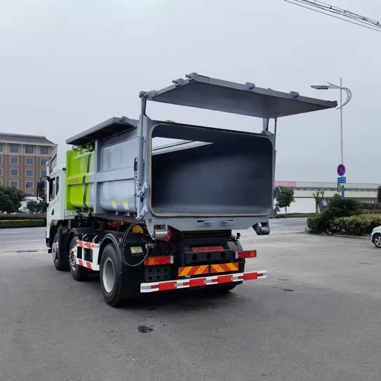 有机肥公司8吨勾臂式粪污运输车-5方车厢可卸式粪污运输车多少钱厂家型号齐全