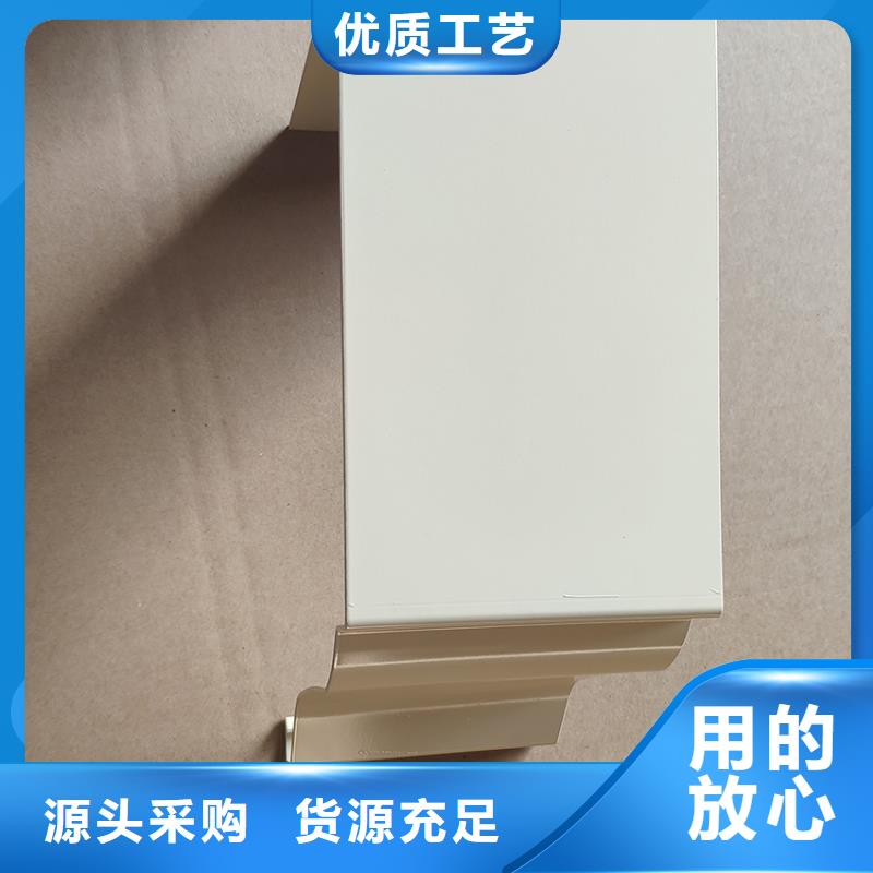 成品檐沟水槽古铜色圆管腾诚建材真实拍摄品质可靠