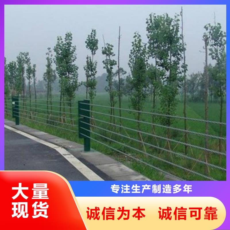 质量好扶手木钢丝绳护栏生产厂家现货充足追求品质