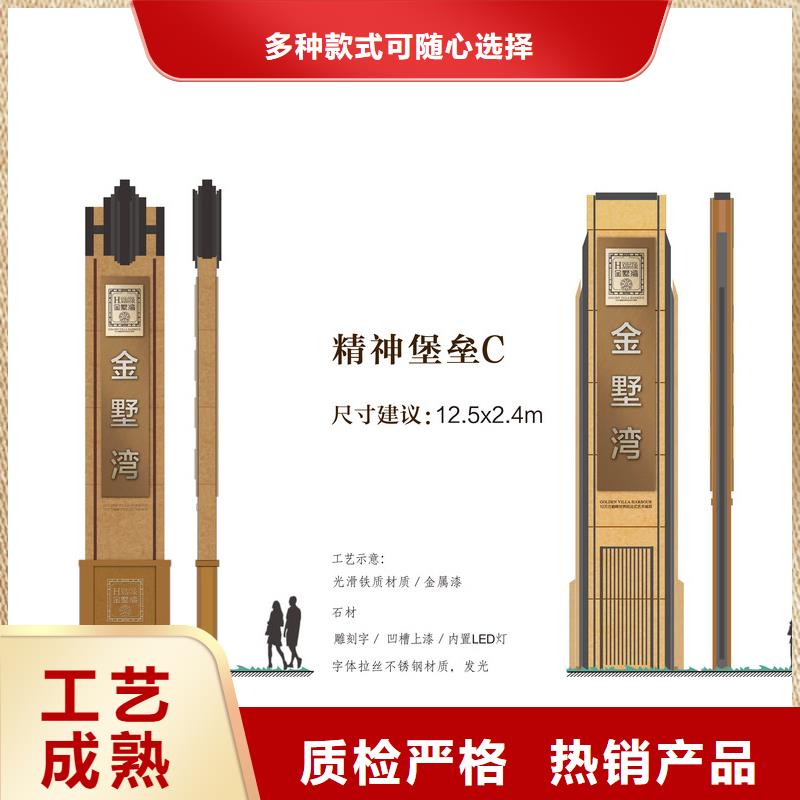 导视牌精神堡垒售后完善库存充足