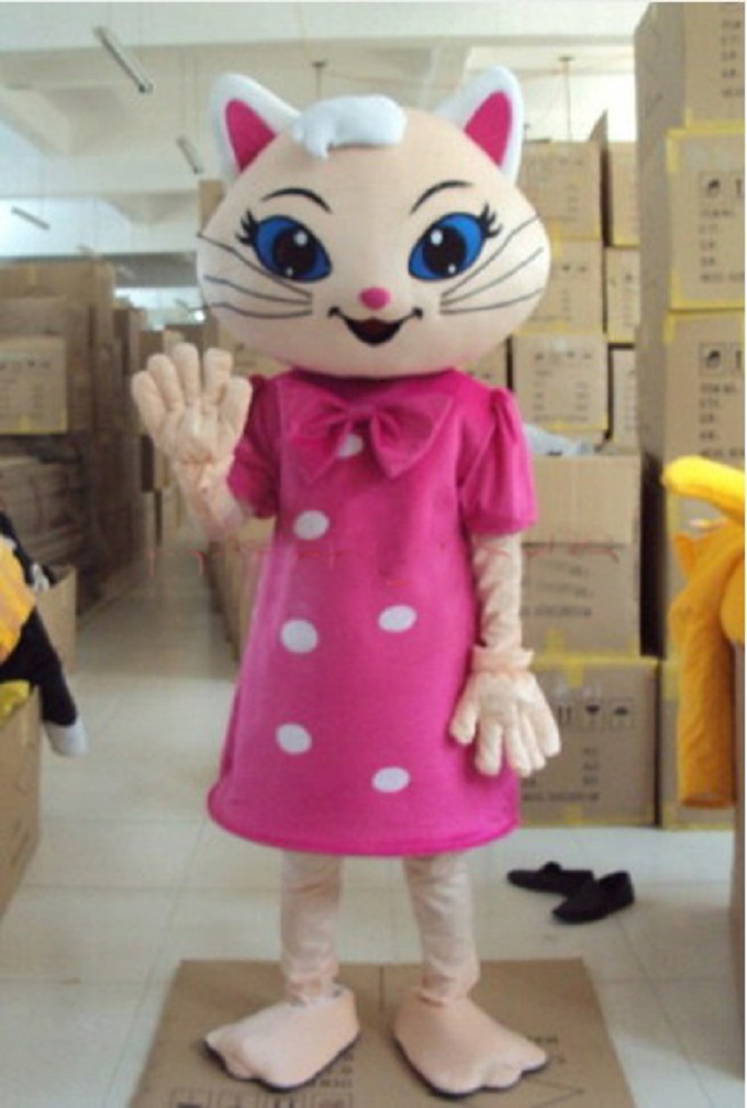 可爱人偶服装定制厂家,套头玩偶服品类多