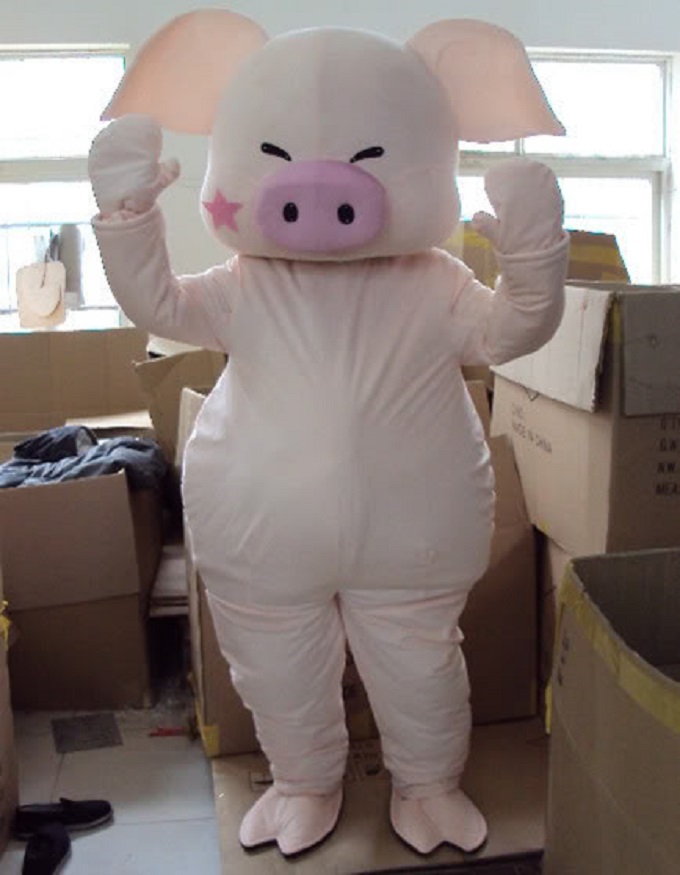 人偶服装订制定做厂家,套头玩偶服品类多