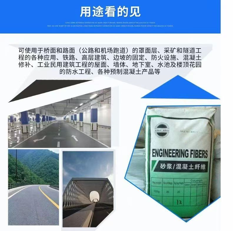 螺旋形聚乙烯醇抗裂纤维批发