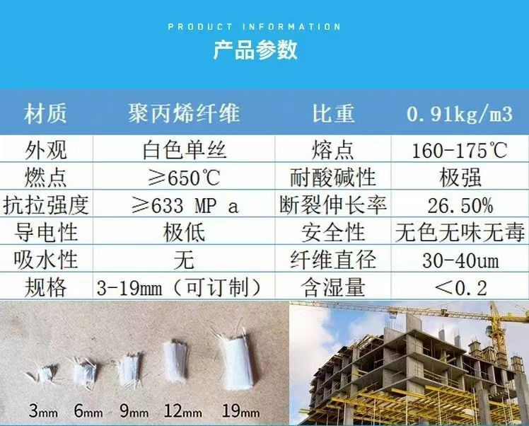 优选：螺旋形聚乙烯醇抗裂纤维口碑厂家