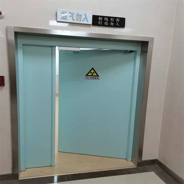 生产宠物医院铅门的厂家