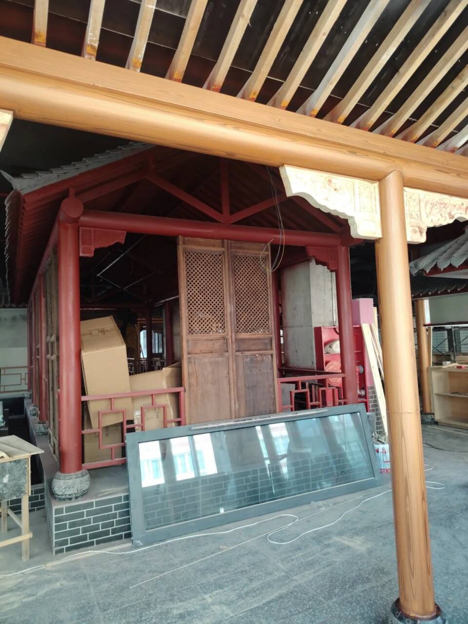 园林建筑木纹漆，内外墙木纹漆，艺术涂料厂家批发