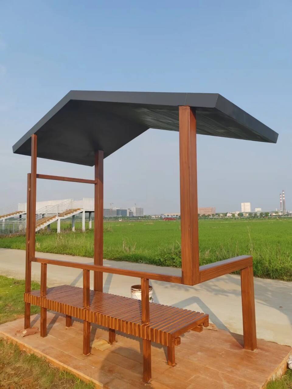 园林建筑木纹漆，内外墙木纹漆，艺术涂料批发施工