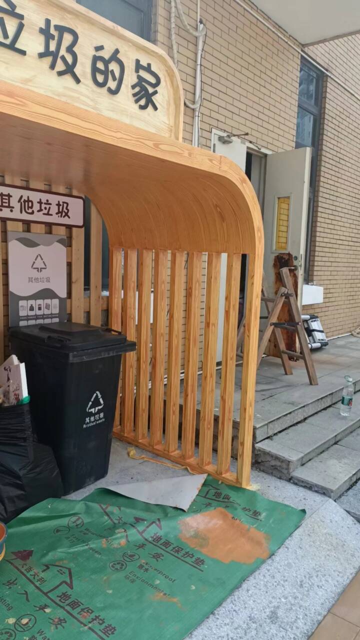 园林建筑木纹漆，内外墙木纹漆，艺术涂料厂家定制