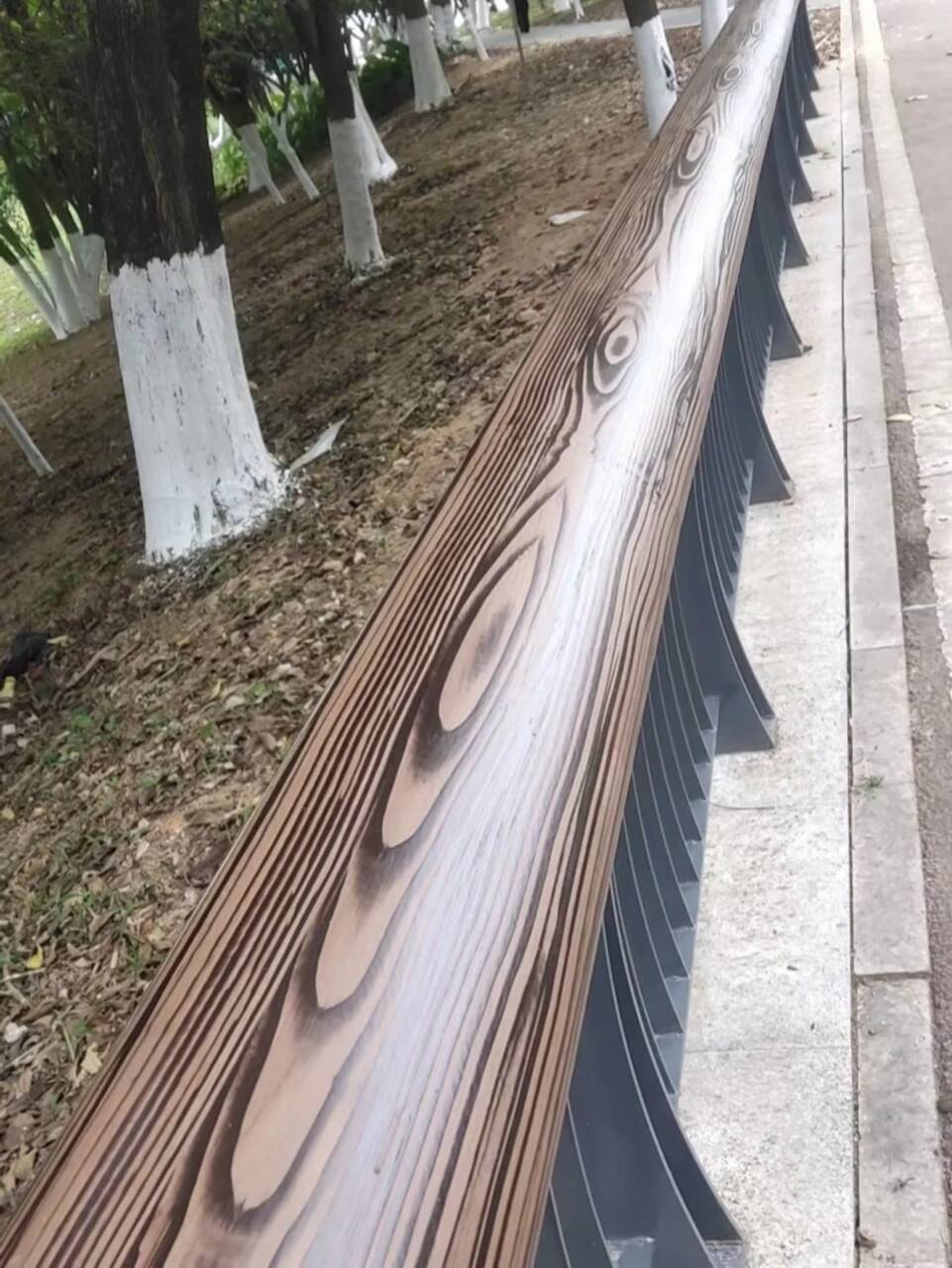 仿古园林建筑木纹漆生产厂家工厂直销