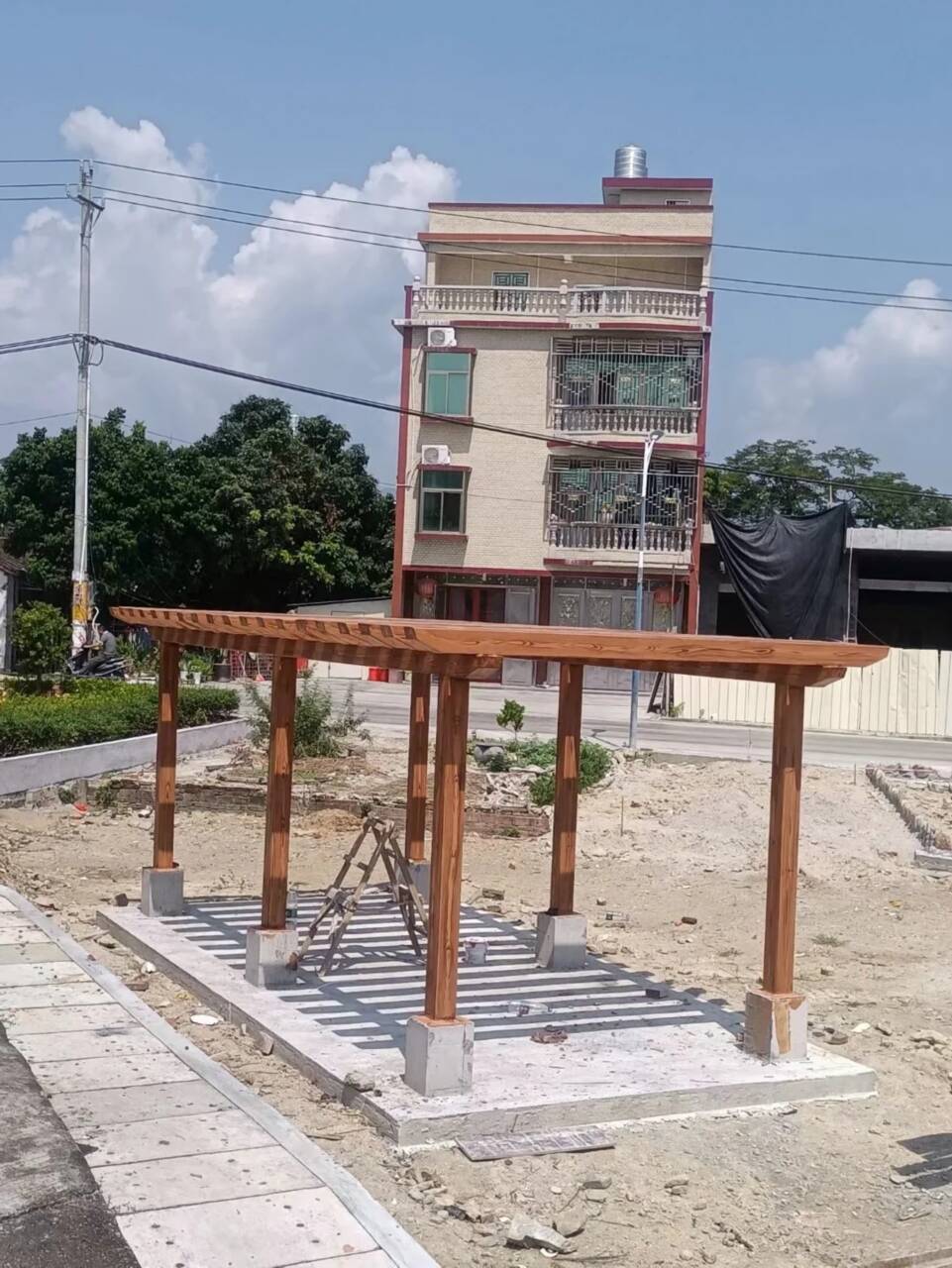 园林建筑木纹漆，内外墙木纹漆，艺术涂料施工价格