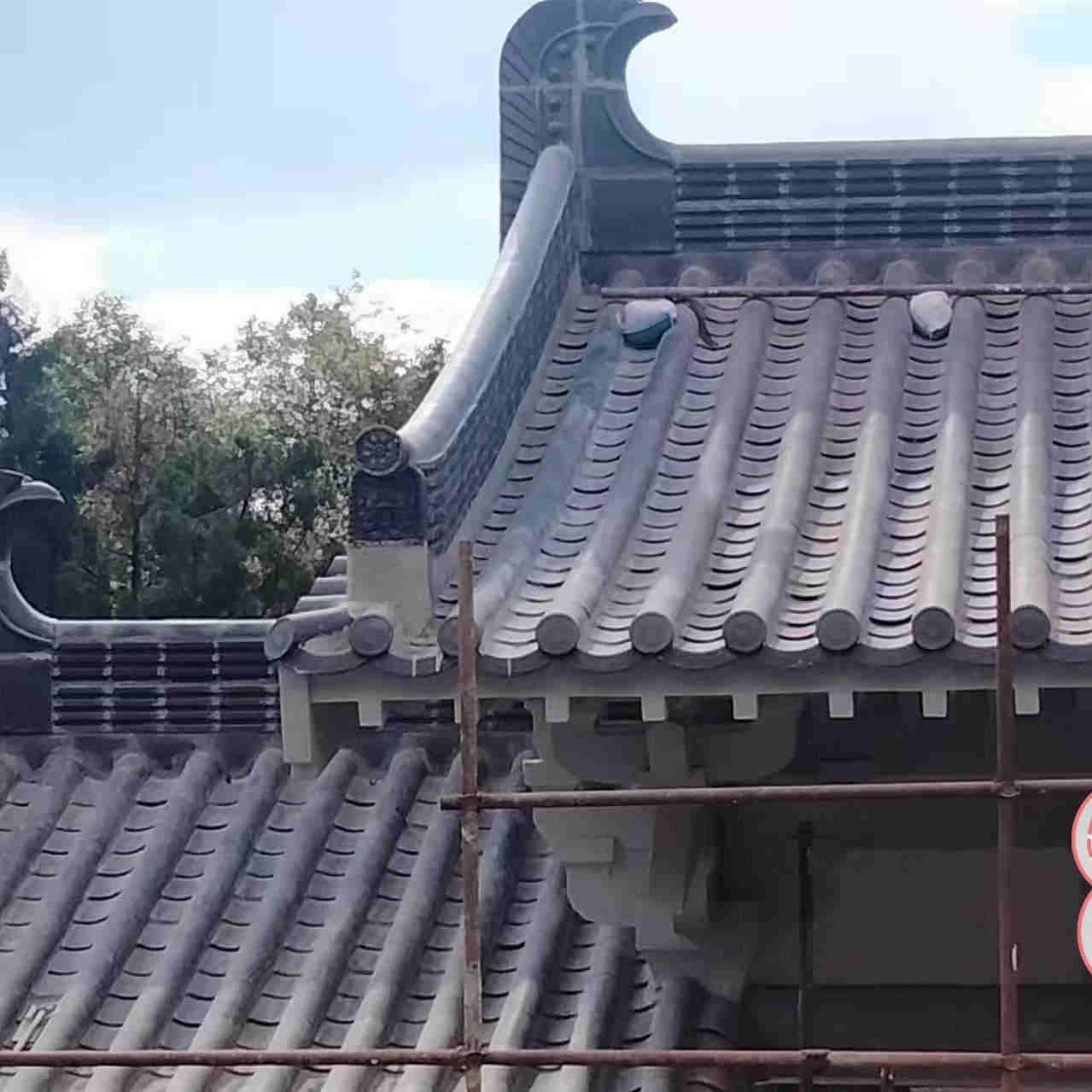 古典园林建筑琉璃瓦厂家，基地