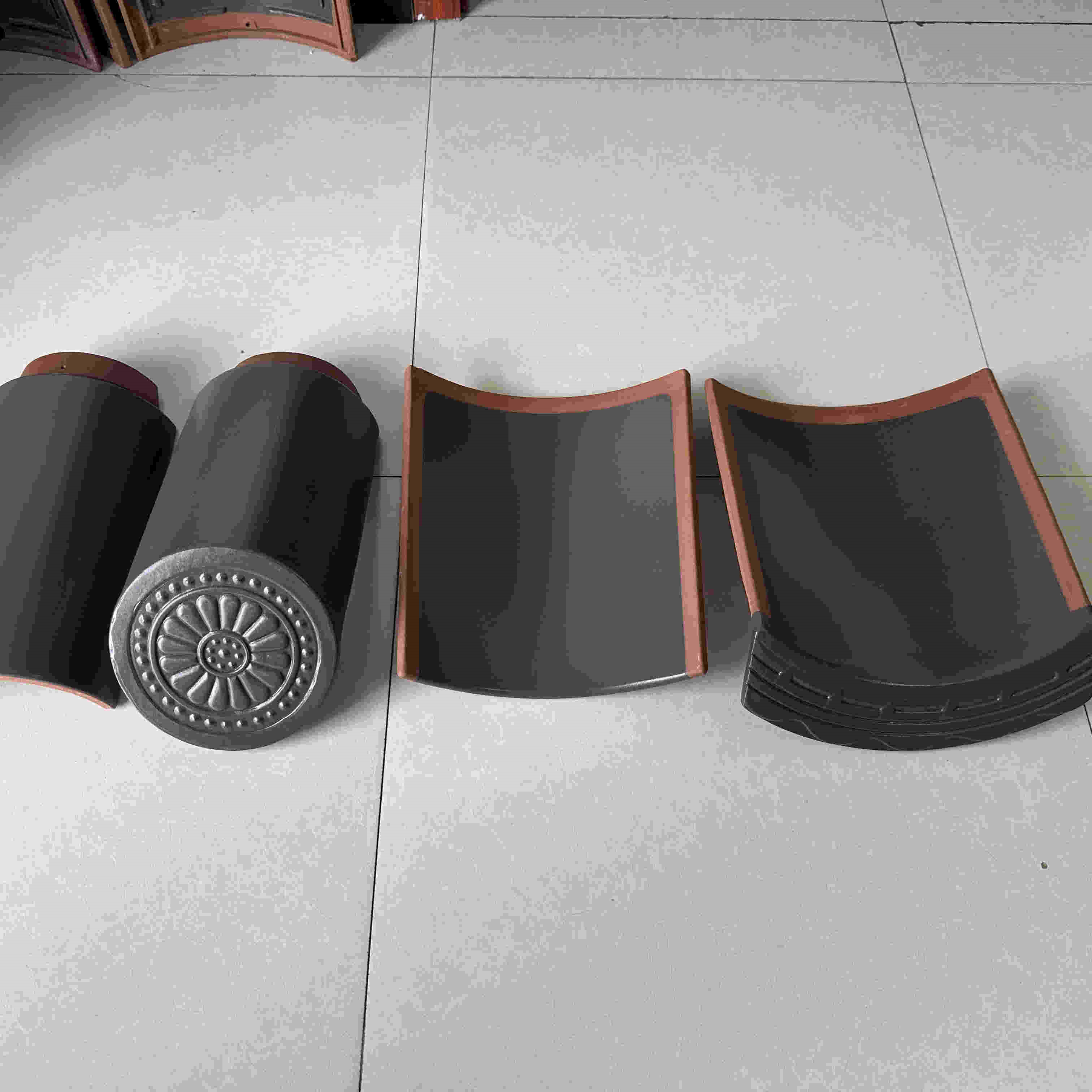 祠堂用瓦片 灰色琉璃瓦_生产厂家_品质保证