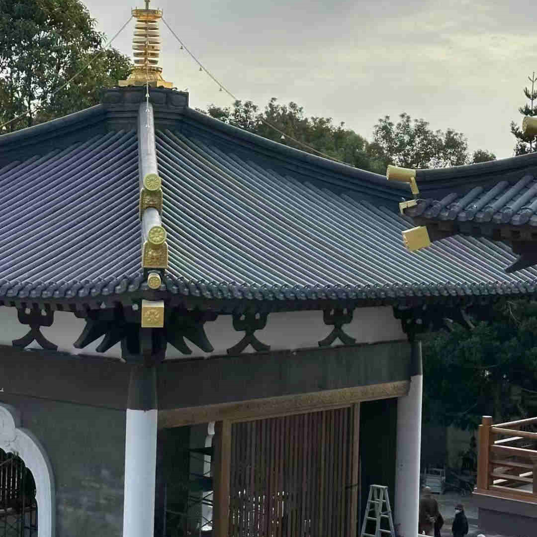 筒瓦 板瓦 滴水瓦制造厂_天麟建筑陶瓷有限公司