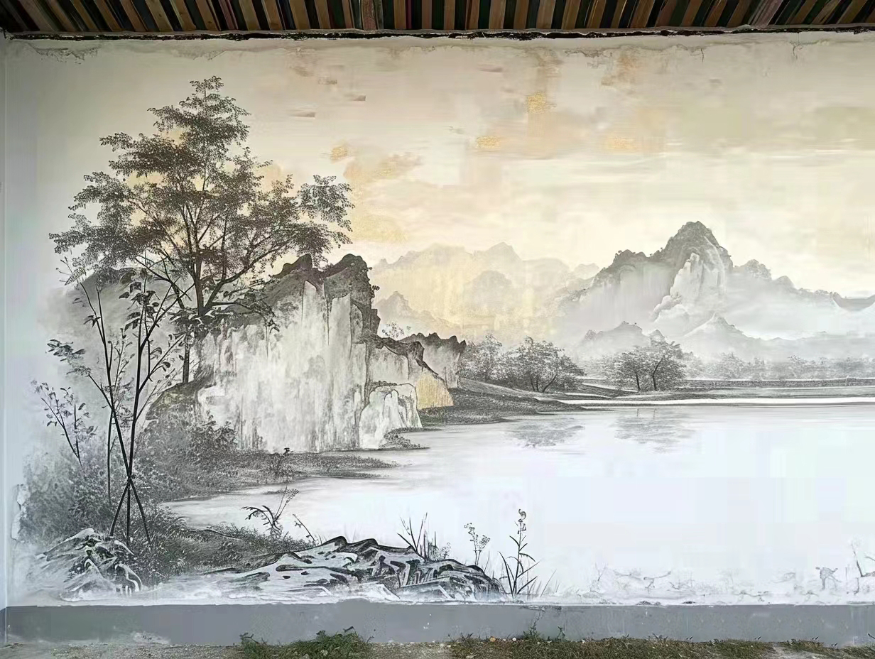 墙体彩绘墙面彩绘手绘公司