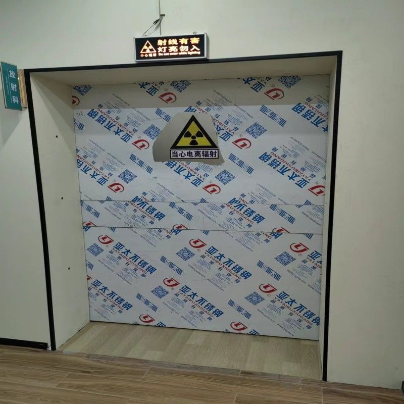 铅门细节展示